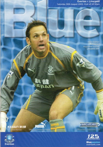 Match programme